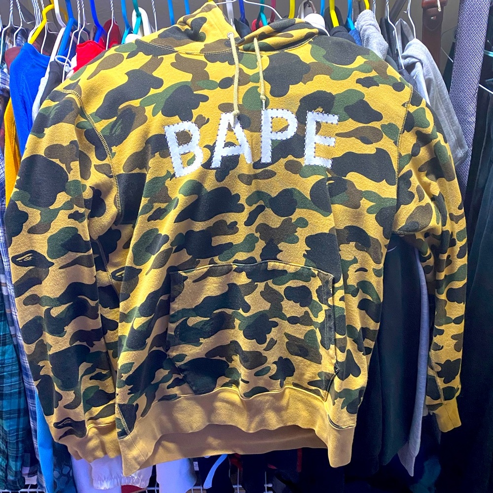 Swavorski x Bape camo hoodie Mens size XXL